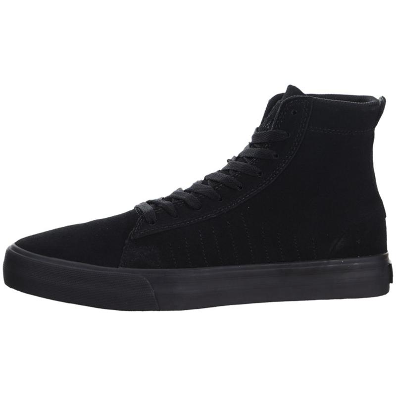 Buty Supra BELMONT HIGH - Sneakersy Wysokie Damskie - Czarne (CQJT-02318)